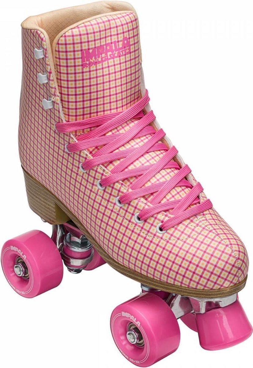 Impala Rollerskates shaka diverse > rollerskates Quad Skate - Pink Tartan 37